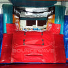 Tropic Shock Single Lane Commercial Inflatable Combo (Wet/Dry) - BounceWave Inflatable Sales
