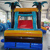 Tropic Shock Single Lane Commercial Inflatable Combo (Wet/Dry) - BounceWave Inflatable Sales