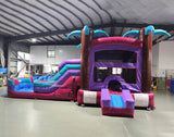 Ultra Shock Commercial Bounce House Combo with Slide (Wet/Dry) - BounceWave Inflatable Sales