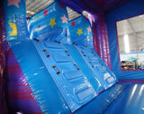 Unicorn Splash XL Commercial Inflatable Combo (Wet/Dry) - BounceWave Inflatable Sales