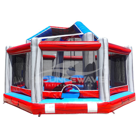 Wrecking Ball Commercial Interactive Inflatable Game - BounceWave Inflatable Sales