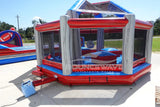 Wrecking Ball Commercial Interactive Inflatable Game - BounceWave Inflatable Sales