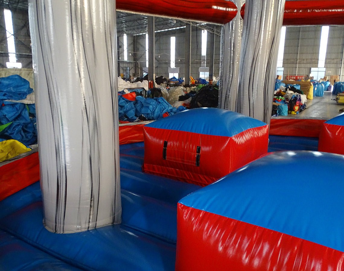 Wrecking Ball Commercial Interactive Inflatable Game - BounceWave Inflatable Sales